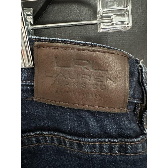 Lauren Ralph Lauren Womens Bootcut Jeans Size 10 Blue Stretch Denim Classic - Picture 7 of 10